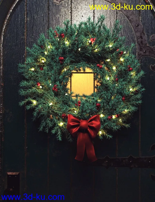 Holiday Wreath模型的图片1
