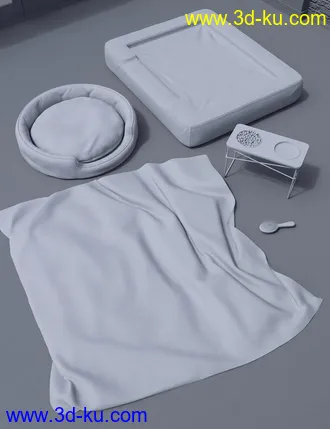 3D打印模型Home Sweet Home Props for DAZ Dog(s) 8的图片