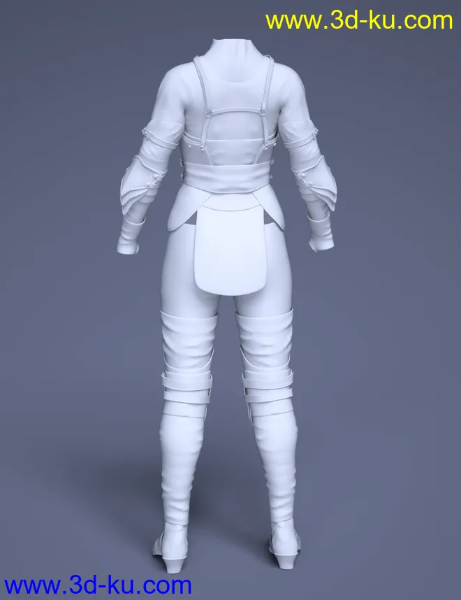 Hounds Guard Outfit for Genesis 8 Female(s)模型的图片6