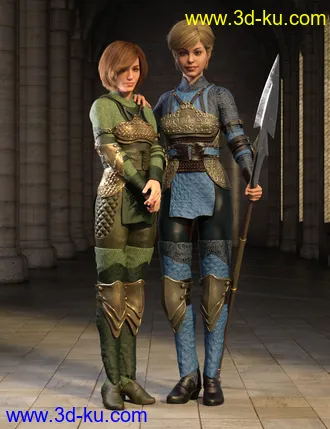 3D打印模型Hounds Guard Outfit Textures的图片