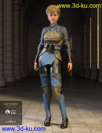 3D打印模型Hounds Guard Outfit Textures的图片
