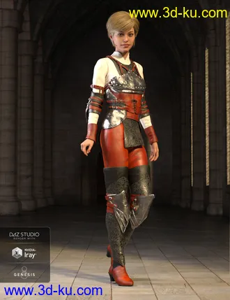 3D打印模型Hounds Guard Outfit Textures的图片