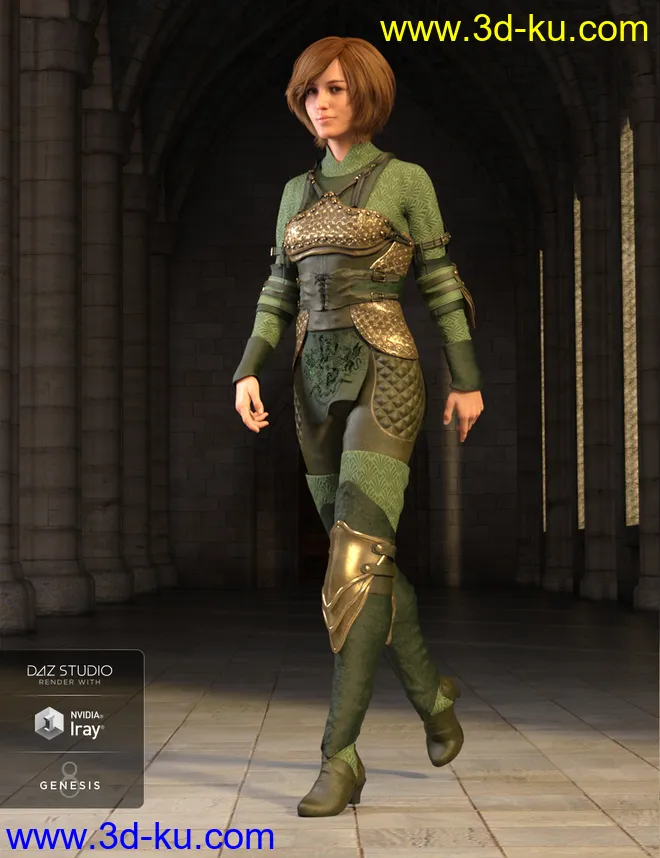 Hounds Guard Outfit Textures模型的图片5
