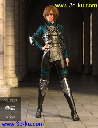 3D打印模型Hounds Guard Outfit Textures的图片