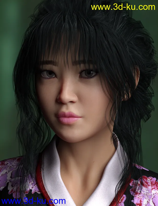 HP Zhi Ruo and Parasol for Mei Lin 8模型的图片7