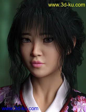 3D打印模型HP Zhi Ruo and Parasol for Mei Lin 8的图片