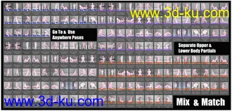 3D打印模型i3DDT Detained Prop and Pose Collection的图片