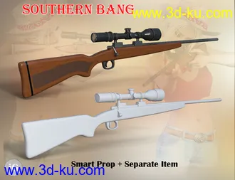 3D打印模型iG Southern Bang Props and Poses for Genesis 8 Female(s)的图片