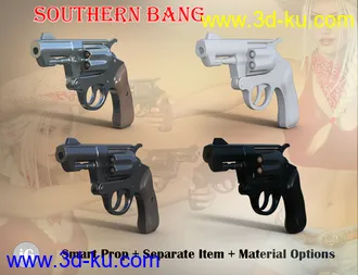 3D打印模型iG Southern Bang Props and Poses for Genesis 8 Female(s)的图片