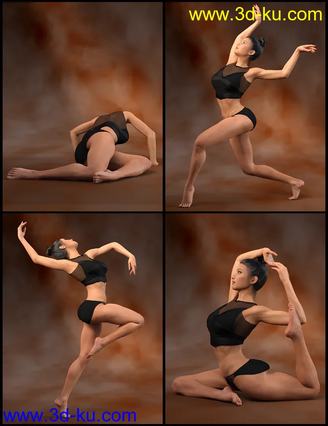 IGD Forms 2 Poses for Genesis 8 Female模型的图片6