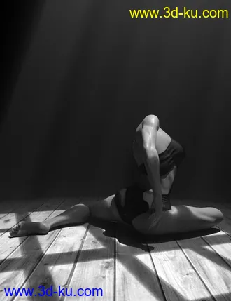 3D打印模型IGD Forms 2 Poses for Genesis 8 Female的图片