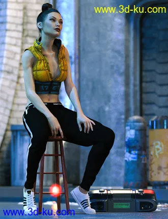 3D打印模型IGD Swagittude Poses for Genesis 8 Female的图片
