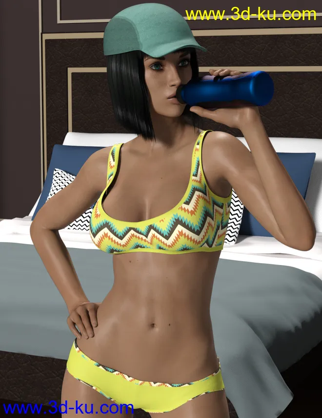 InStyle - X-Fashion Security for Genesis 3 Females模型的图片1