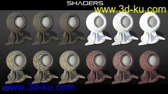 3D打印模型Iray BrickWorx的图片