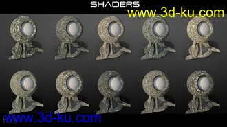 3D打印模型Iray BrickWorx的图片