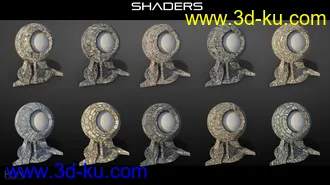 3D打印模型Iray BrickWorx的图片