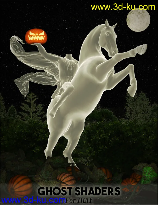 Iray Ghost Shaders模型的图片1