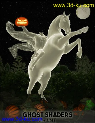 3D打印模型Iray Ghost Shaders的图片