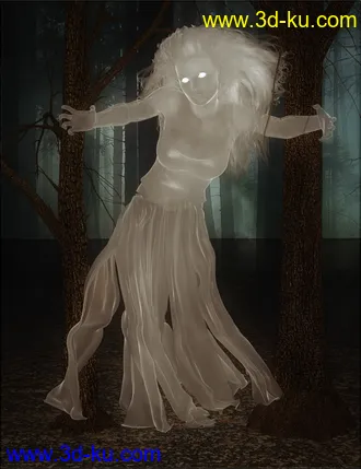 3D打印模型Iray Ghost Shaders的图片