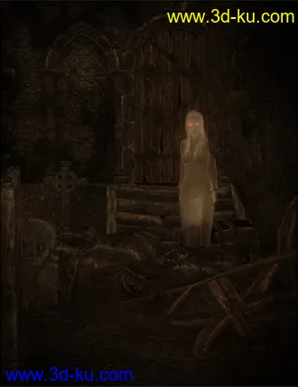 3D打印模型Iray Ghost Shaders的图片