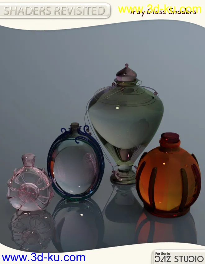 Iray Glass Shaders for DAZ Studio模型的图片1