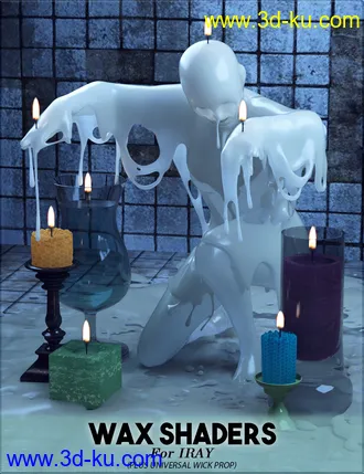 3D打印模型Iray Wax Shaders的图片