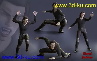 3D打印模型iV Eternal Darkness Poses for Genesis 8的图片