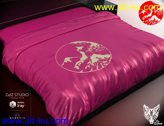 Japanese Style Beds - Mount Fuji模型的图片7