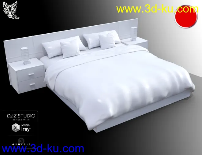 Japanese Style Beds - Mount Fuji模型的图片8