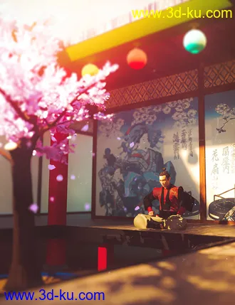 Japanese Tree Room模型的图片1