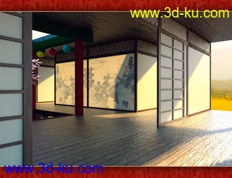 Japanese Tree Room模型的图片6