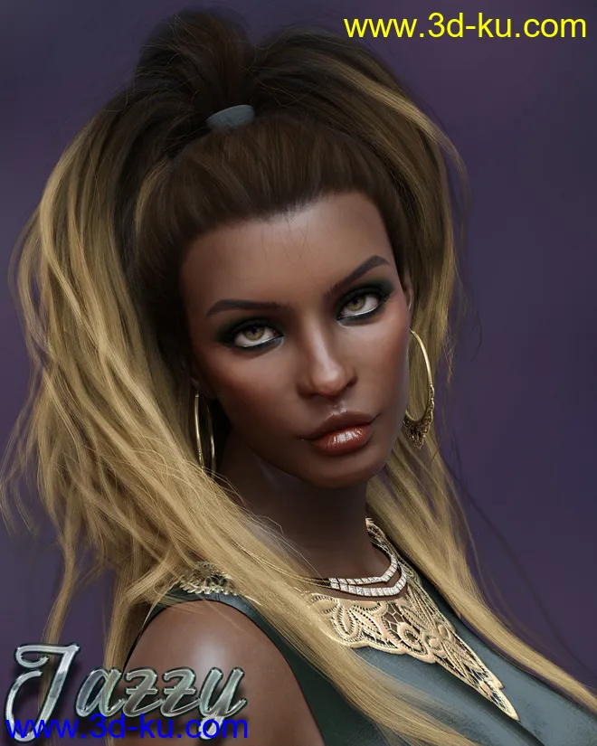 Jazzy for Genesis 8 Female模型的图片1