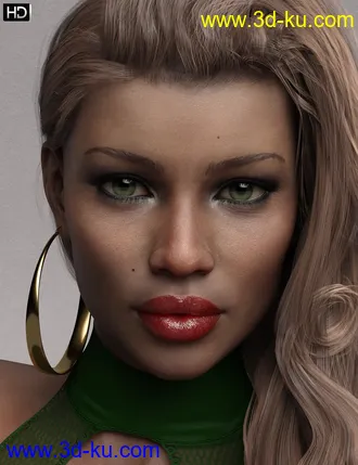 3D打印模型Jennifer HD for Genesis 8 Female的图片