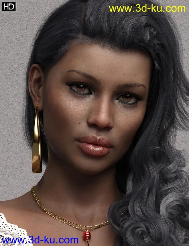 Jennifer HD for Genesis 8 Female模型的图片7