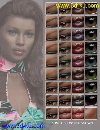3D打印模型Jennifer HD for Genesis 8 Female的图片