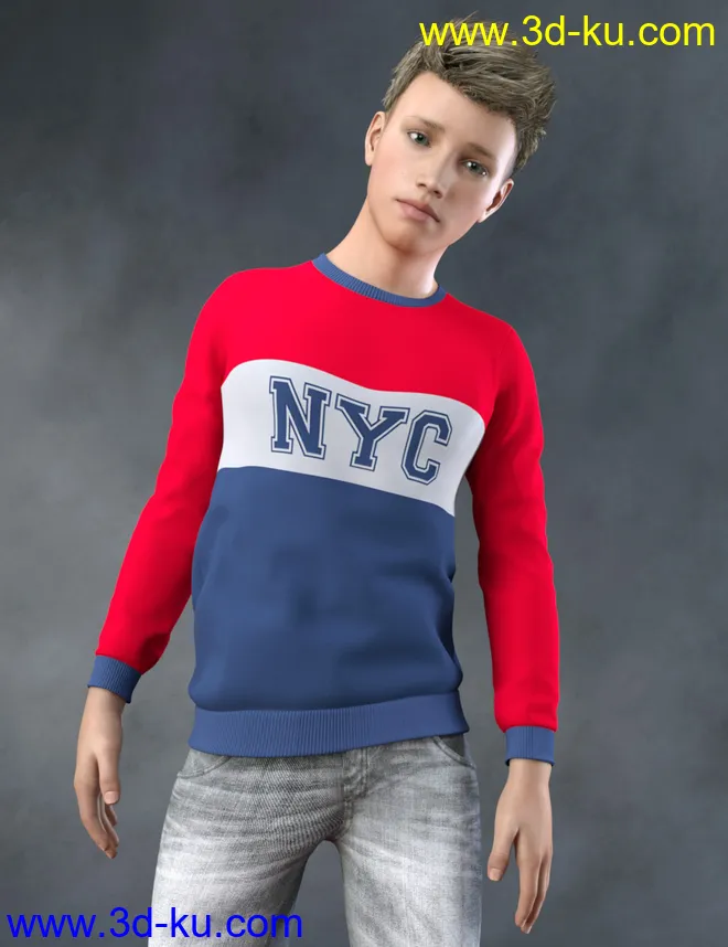 Josh for Genesis 8 Male模型的图片2