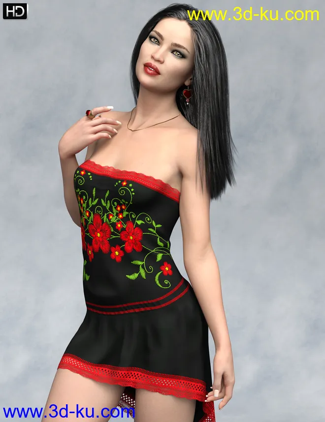 Joss HD for Genesis 8 Female模型的图片3