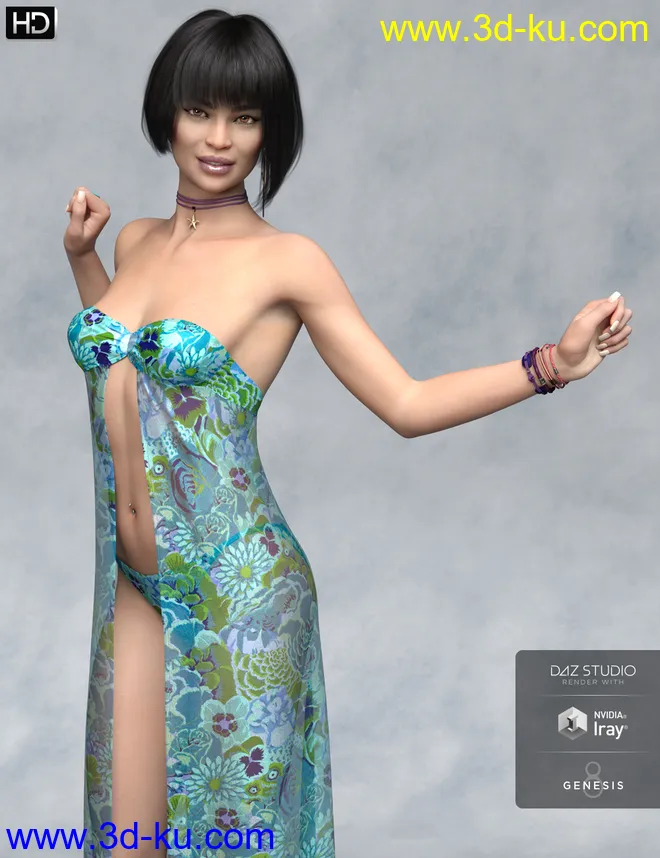 Joss HD for Genesis 8 Female模型的图片4