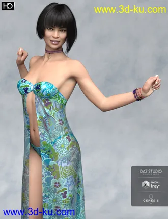 3D打印模型Joss HD for Genesis 8 Female的图片