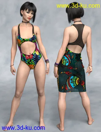 3D打印模型Joss HD for Genesis 8 Female的图片