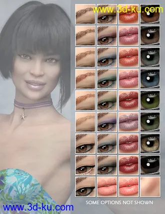 3D打印模型Joss HD for Genesis 8 Female的图片