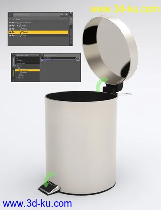 3D打印模型Jungen Bedroom的图片