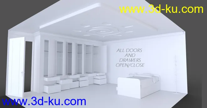 Jungen Bedroom模型的图片9