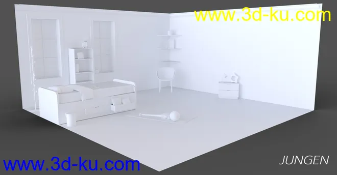 Jungen Bedroom模型的图片10
