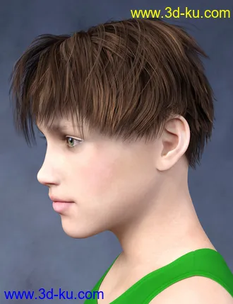 3D打印模型Justin HD for Genesis 8 Male的图片