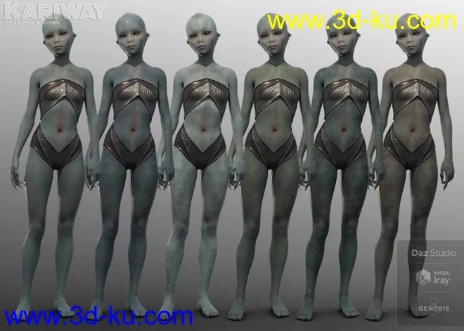 Kariway for Genesis 8 Female模型的图片3