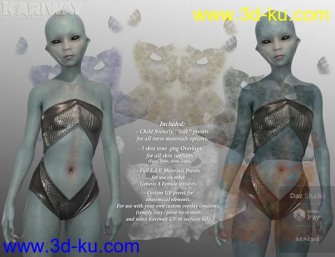 Kariway for Genesis 8 Female模型的图片4