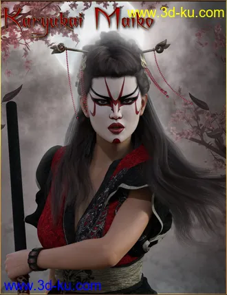 3D打印模型Karyukai Maiko for Genesis 8 Female(s)的图片