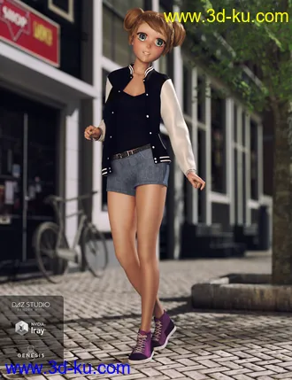 3D打印模型Kawaii Infused Outfit Textures的图片