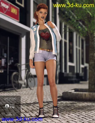 3D打印模型Kawaii Infused Outfit Textures的图片